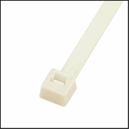 EVERMARK 11 in. Natural Cable Tie, 50 lbs, 100PK EM-11-50-9-C